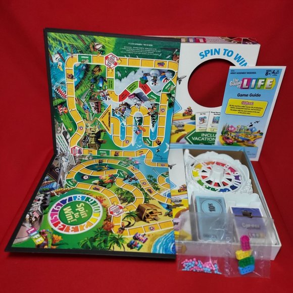 Hasbro Spin to Win Game of Life Classic Family Board Game Strategy & War Games - Picture 11 of 13